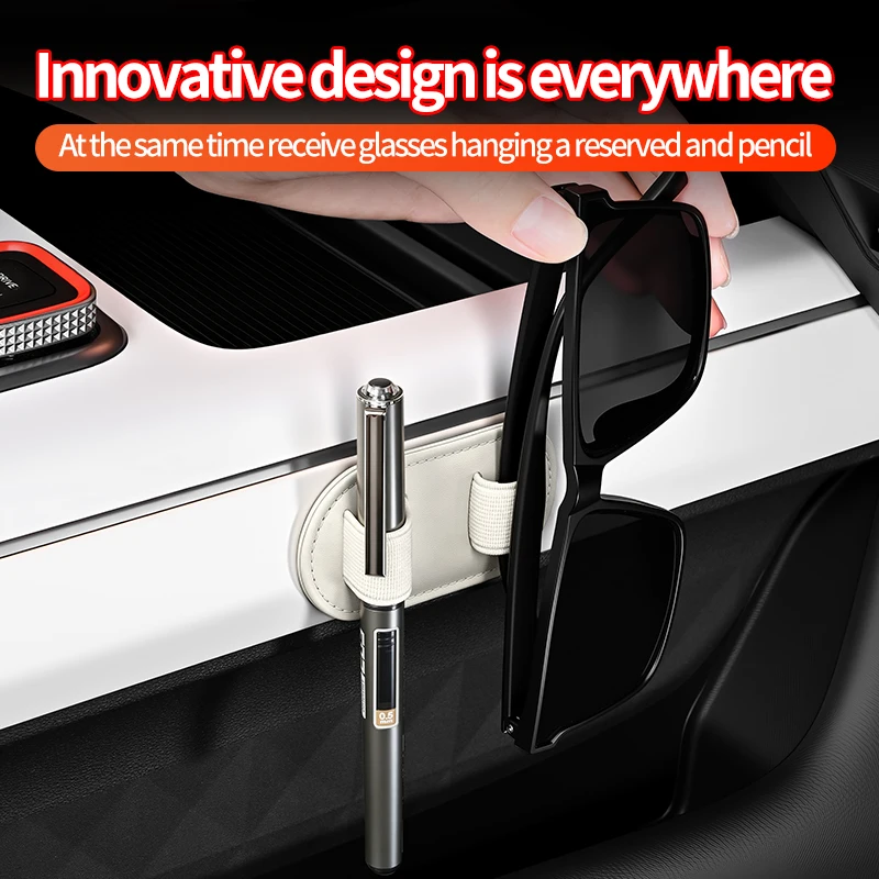 Sunglass Retainer Cord - Car Glasses Pen Holder Adhesive Sunglasses